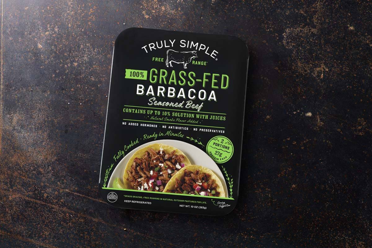 Product shot of Truly Simple Barbacoa Seasoned Beef